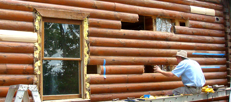 Log Home Repair Cherokee County,  North Carolina